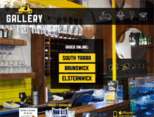 Tablet Screenshot of gallery324.com
